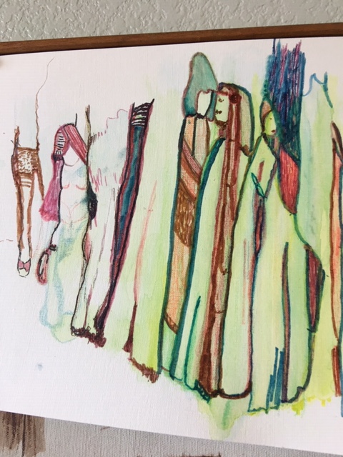 Pat Kimbrell Pen and Ink Drawing